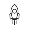 rocket-icon-template-black-color-editable-rocket-icon-symbol-flat-illustration-for-graphic-and-web-design-free-vector